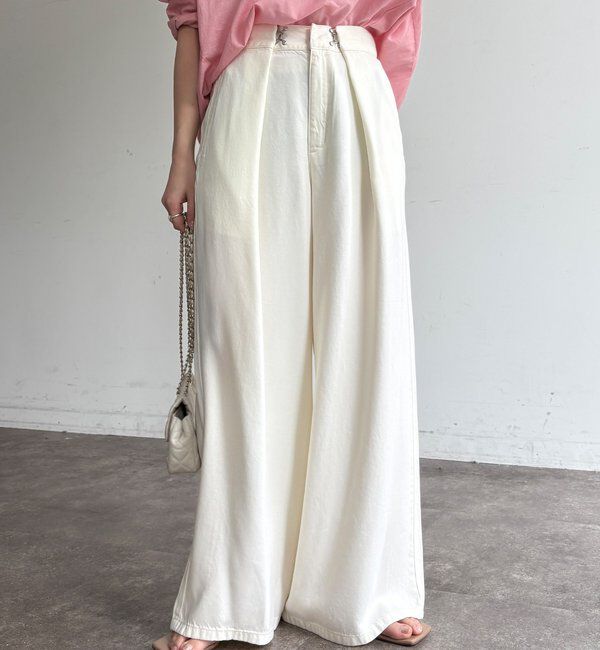  「フロントホックパンツ」|チノ|