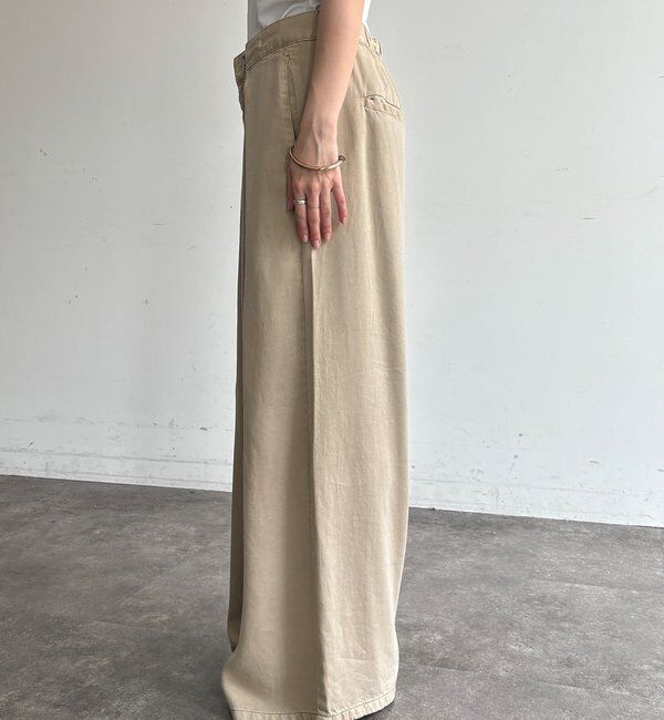  「フロントホックパンツ」|チノ|