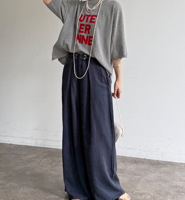  「フロントホックパンツ」|チノ|