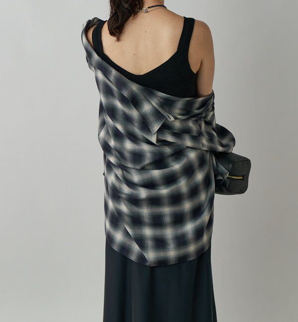  「【アンサンブル対応可】シルク混2wayニットキャミ」|ニット・セーター|