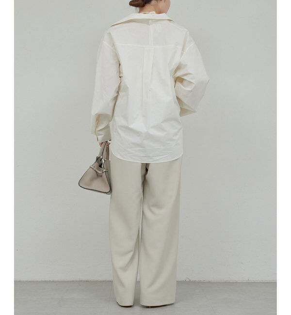  「【CHIKAコラボ】【美脚パンツ】ワイドドロストパンツ」|その他|