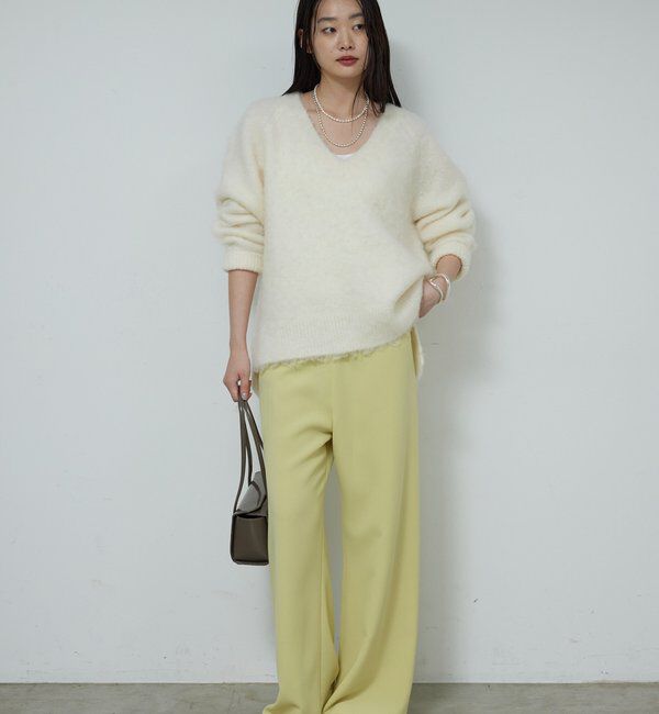  「【CHIKAコラボ】【美脚パンツ】ワイドドロストパンツ」|その他|