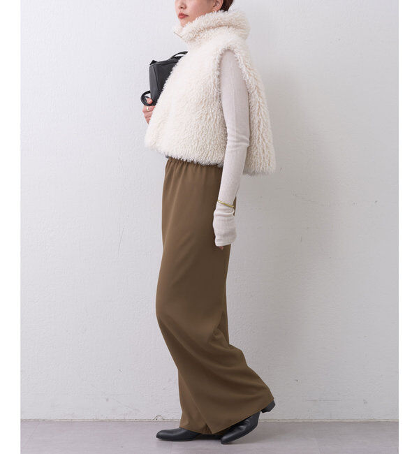  「【CHIKAコラボ】【美脚パンツ】ワイドドロストパンツ」|その他|