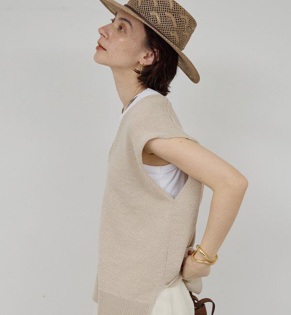  「レザーコードポークパイハット」|ハット|