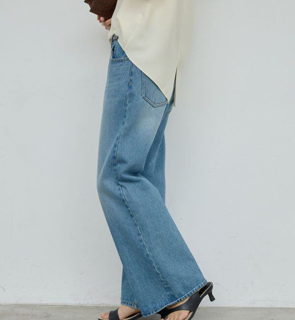  「センタークリースフレアデニム」|デニム|
