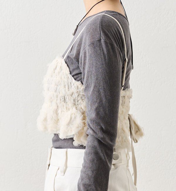  「バックシャンチュールビスチェ」|シャツ・ブラウス|