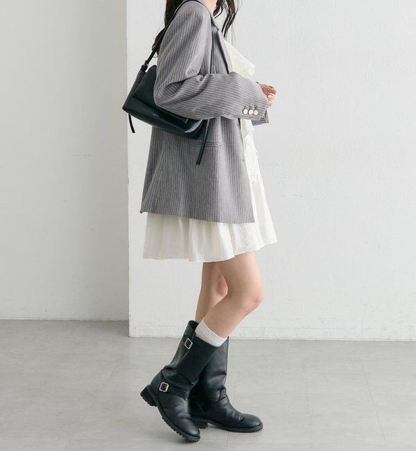  「ストライプテーラードジャケット」|テーラードジャケット|