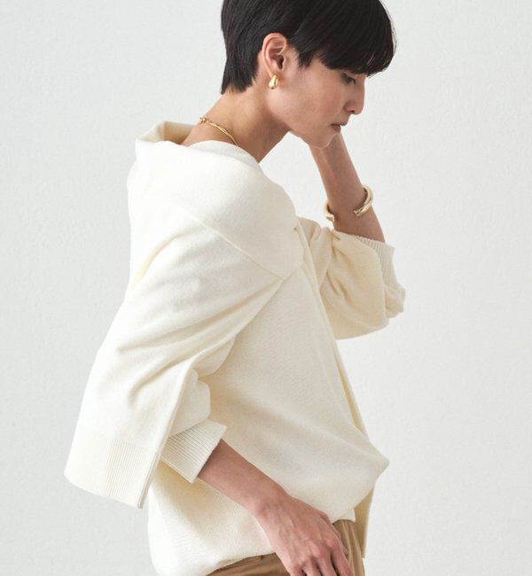  「コットンVニット」|ニット・セーター|