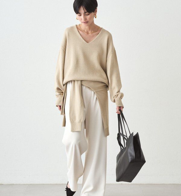 「マルチウェイ肩掛けニット」|ニット・セーター|