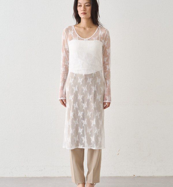  「カットレースチュニック」|Tシャツ・カットソー|