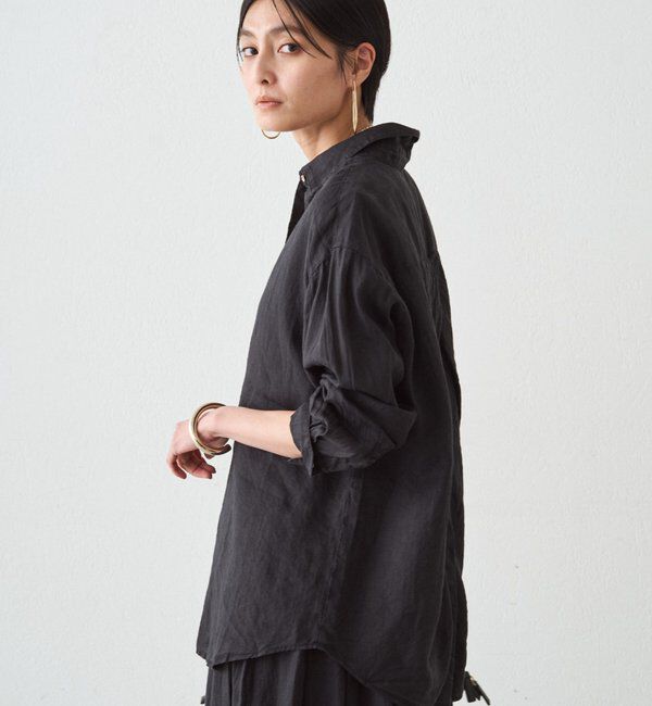  「リネンバックタイシャツ」|シャツ・ブラウス|