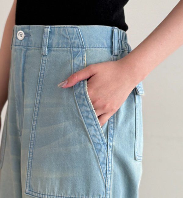  「ベイカーデニムパンツ」|デニム|