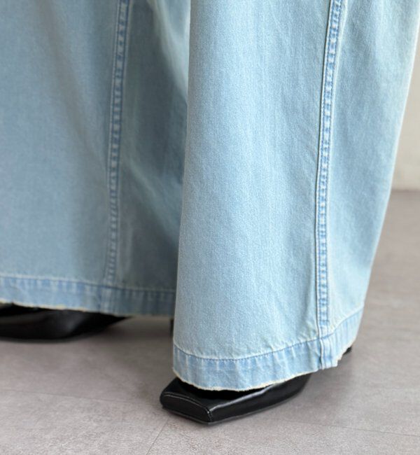  「ベイカーデニムパンツ」|デニム|