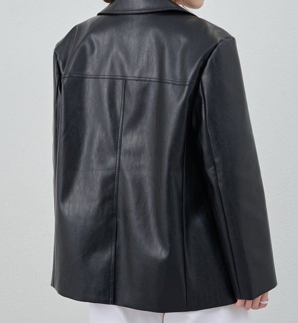  「レザーテーラージャケット」|テーラードジャケット|