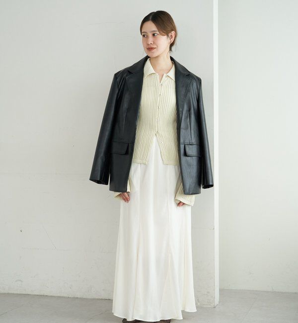  「レザーテーラージャケット」|テーラードジャケット|