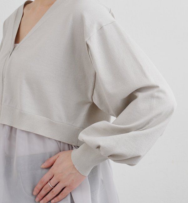  「シアードッキングカーディガン」|カーディガン|