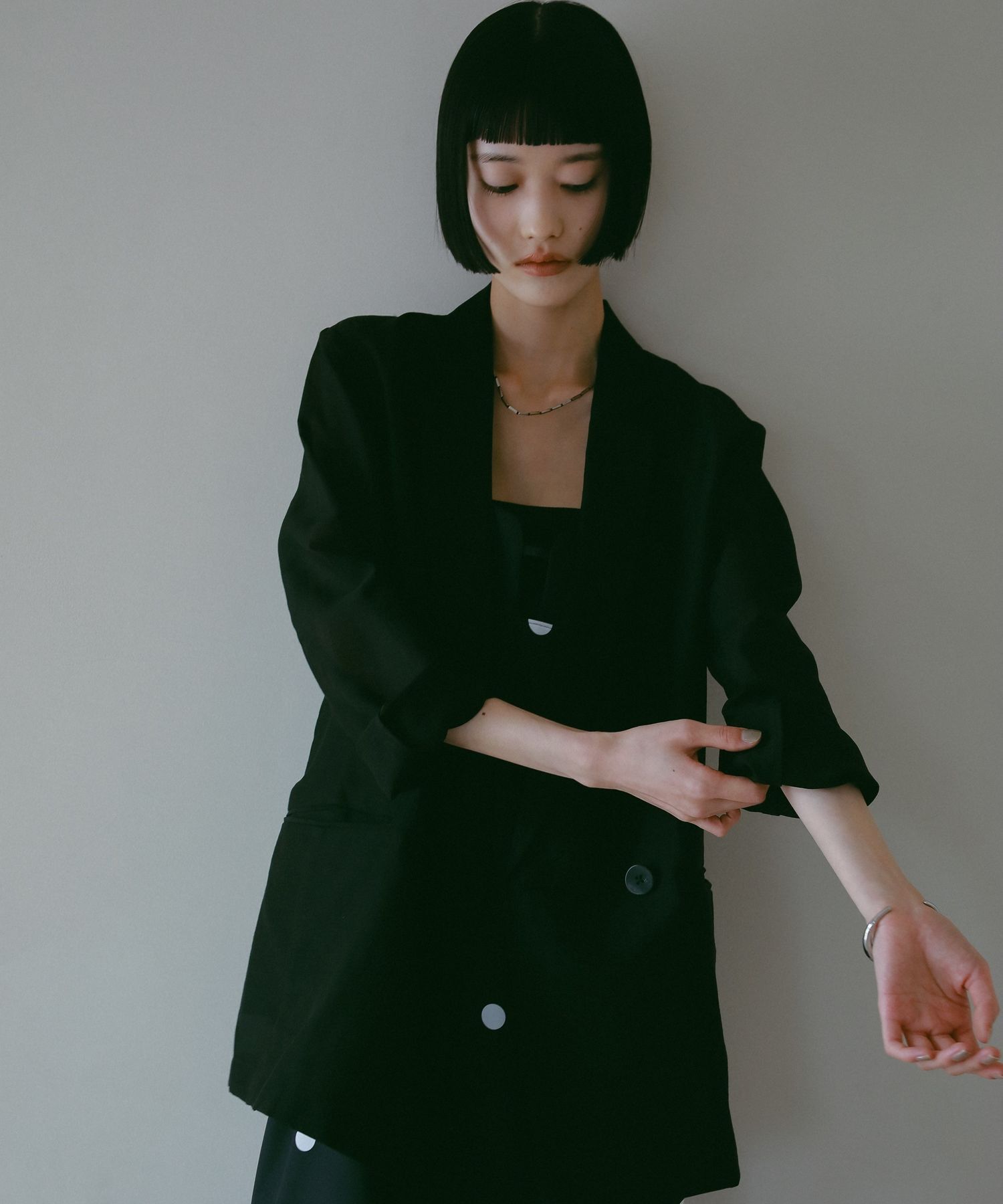 A part by 「シアーWジャケット」|その他|ブラック