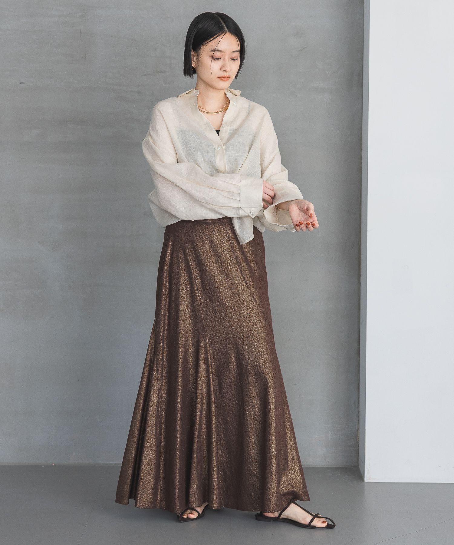 A part by 「ハクエスカルゴスカート」|スカート|