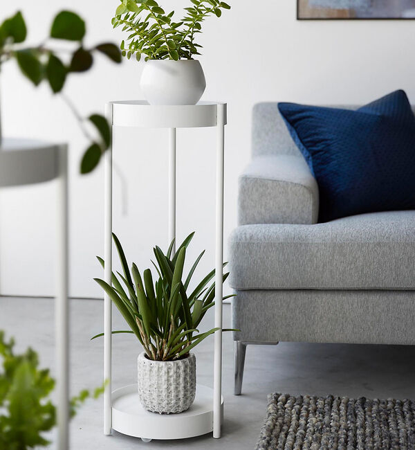 collex「【tower】 キャスター付きプランタースタンド 2段」|その他|