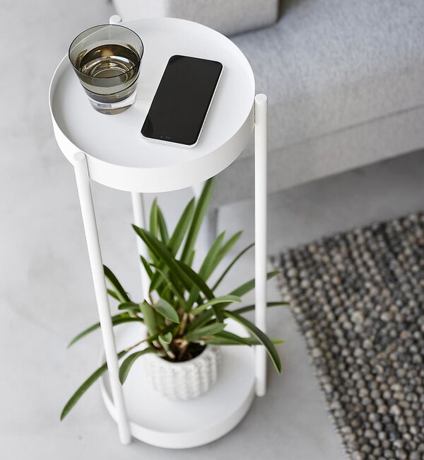 collex「【tower】 キャスター付きプランタースタンド 2段」|その他|