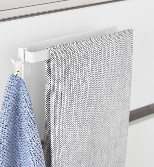 collex「【tower】シンク下収納扉タオルハンガー 高さ20.5㎝」|食器・キッチングッズ|