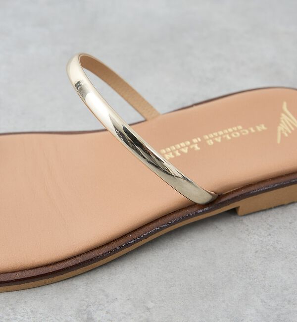 collex「【NICOLAS LAINAS/ニコラスライナス】フラットサンダル【予約】」|サンダル|