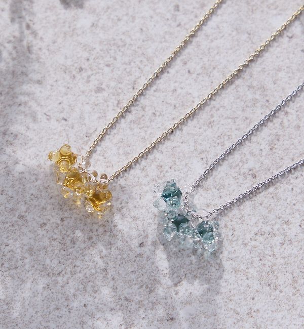 collex「【HARIO Lampwork Factory】ネックレス ひとふさのミモザ」|ネックレス|