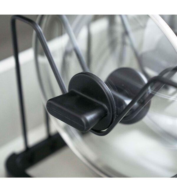 collex「【tower】シンク下 伸縮鍋蓋＆フライパンスタンド キッチン収納」|食器・キッチングッズ|