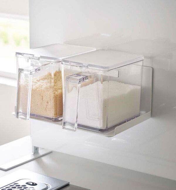 collex「【tower】マグネット 調味料ストッカーラック  キッチン小物」|食器・キッチングッズ|