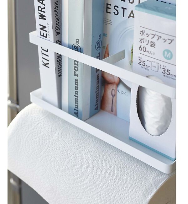 collex「【tower】マグネット キッチンペーパー＆ラップホルダー 冷蔵庫収納 小物整理」|食器・キッチングッズ|