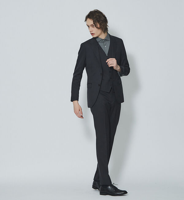 ABAHOUSE「【Recency of Mine】 SUPER100ｓウールツイル ジャケット」|テーラードジャケット|