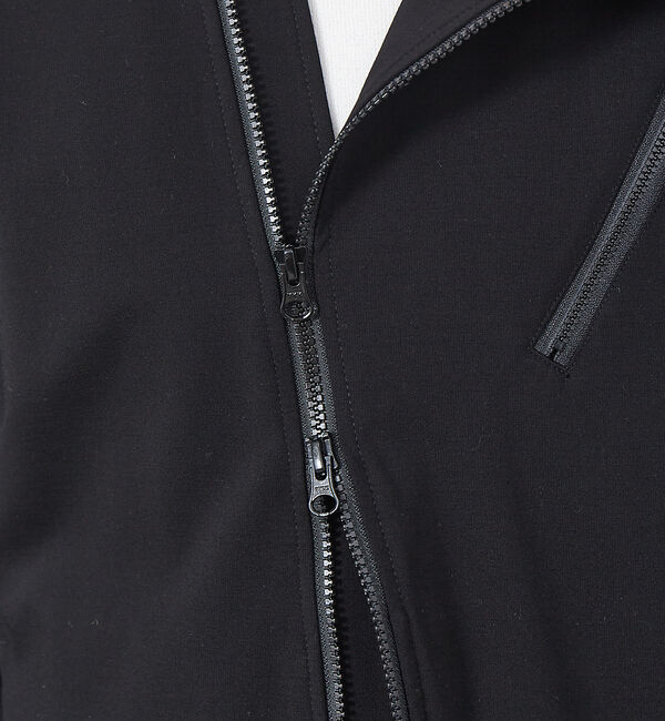 ABAHOUSE「ジャージー セミダブル ライダース ブルゾン」|ライダースジャケット|