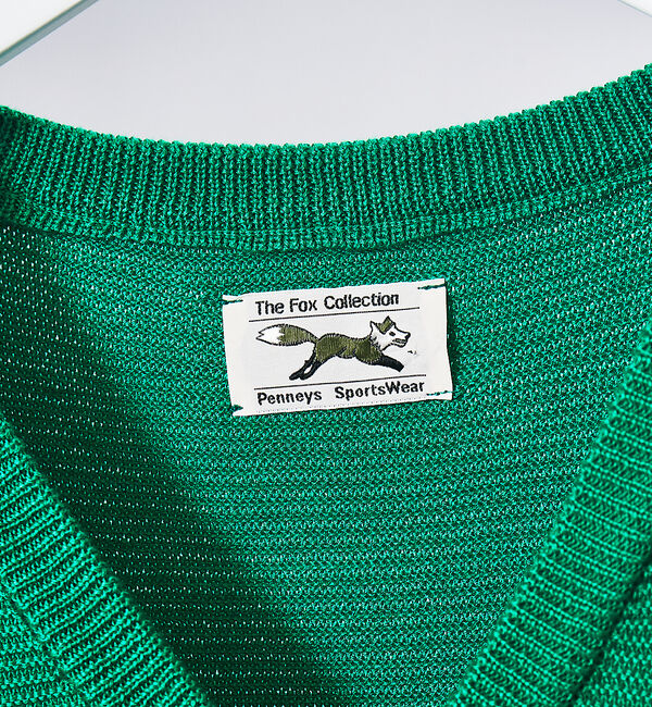 ABAHOUSE「【PENNEY'S / ペニーズ】THE FOX Vネック ニット ベスト」|ベスト・ジレ|