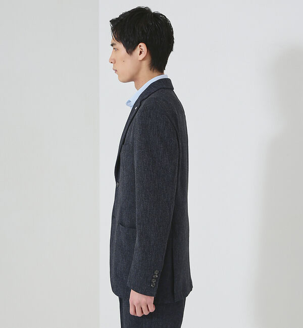 ABAHOUSE「【セットアップ対応/FLEX JACKET】サマーツイード ジャケット / サマ」|テーラードジャケット|