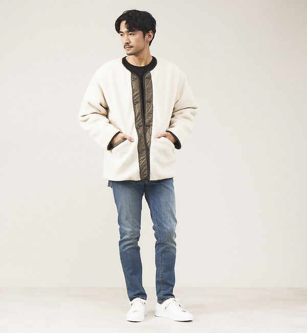 ABAHOUSE「【クルーネック】ポンチ 長袖 Tシャツ」|Tシャツ・カットソー|