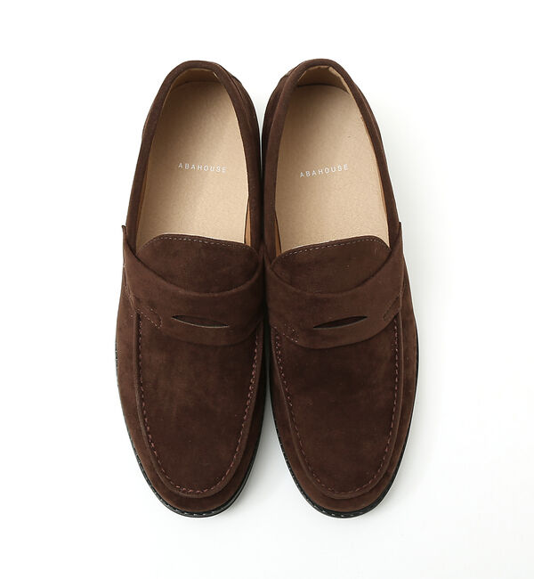 ABAHOUSE「【定番】ネオスエード コインローファー」|ローファー|