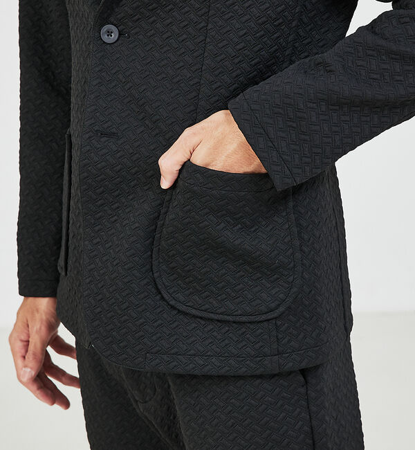 ABAHOUSE「【セットアップ対応/MASCHILE】3Dジャガード ジャケット」|その他|