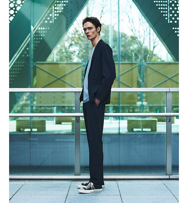 ABAHOUSE「【セットアップ対応】フクレジャガード へリンボーン柄 ジャケット」|テーラードジャケット|