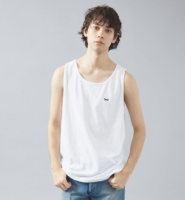 ABAHOUSE「【PENNEYS / ペニーズ】THE FOX ガーメントダイ タンクトップ /」|キャミソール|ホワイト