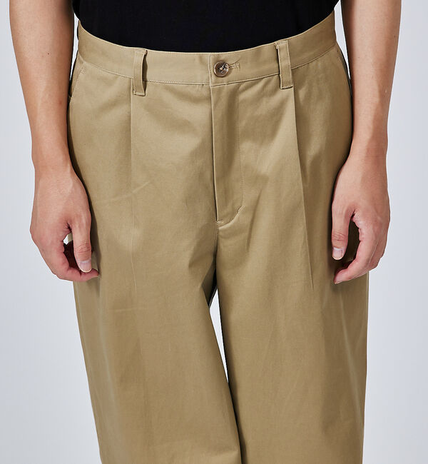 ABAHOUSE「ハイツイストコットン ワイドトラウザーズ」|その他|