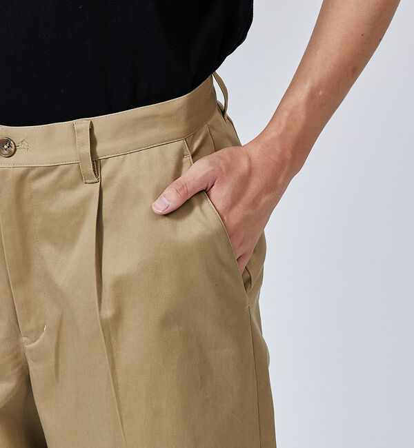 ABAHOUSE「ハイツイストコットン ワイドトラウザーズ」|その他|