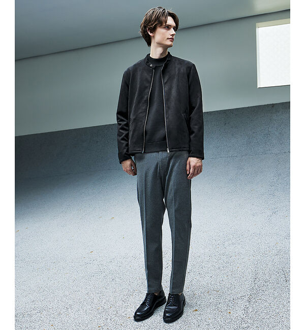 ABAHOUSE「ネオレザーポンチ ライダースジャケット」|ライダースジャケット|