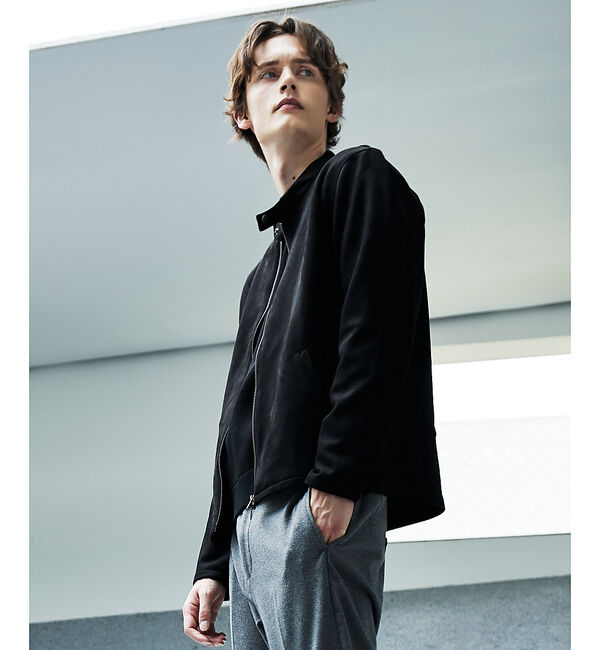 ABAHOUSE「ネオレザーポンチ ライダースジャケット」|ライダースジャケット|