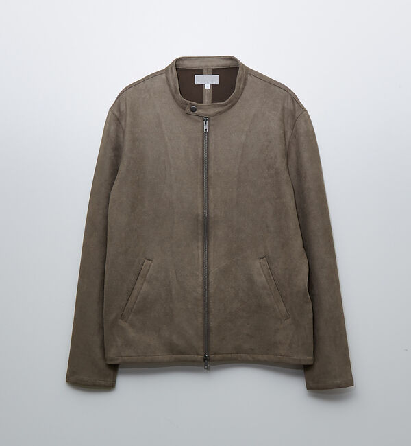 ABAHOUSE「ネオレザーポンチ ライダースジャケット」|ライダースジャケット|ライトブラウン