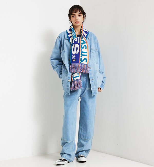 ABAHOUSE「【UNIVERSAL OVERALL/ユニバーサルオーバーオール 】WNEE D」|デニム|