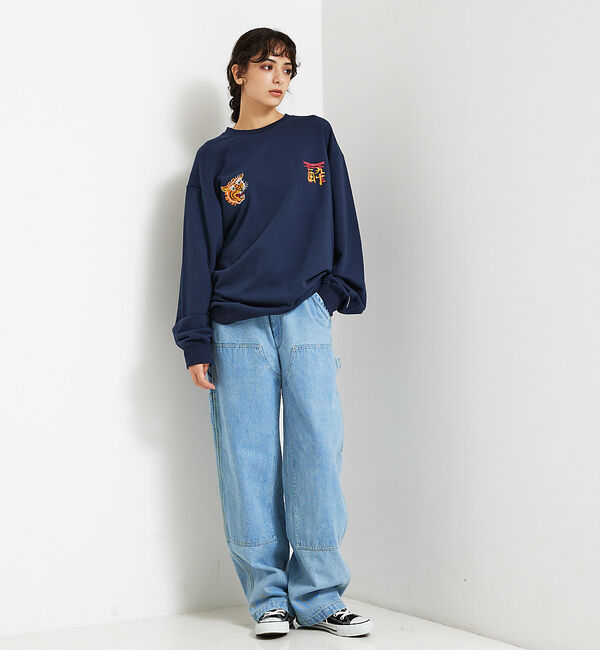 ABAHOUSE「【UNIVERSAL OVERALL/ユニバーサルオーバーオール 】WNEE D」|デニム|