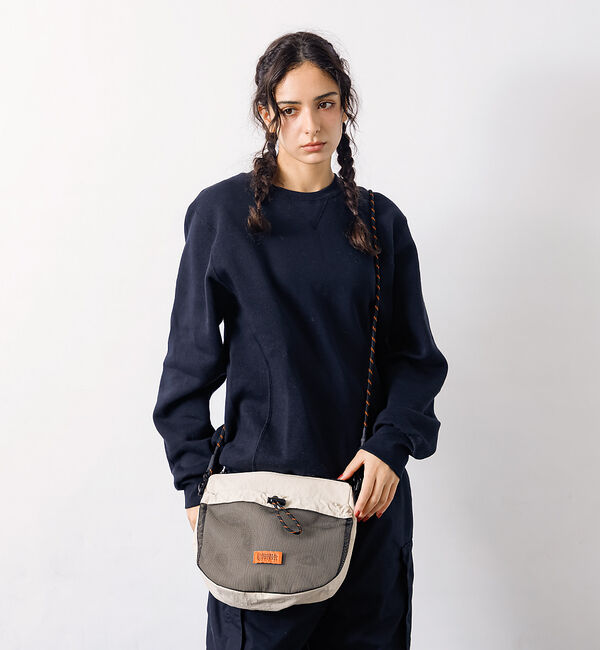 ABAHOUSE「【UNIVERSALOVERALL / ユニバーサルオーバーオール】Front」|ショルダー・メッセンジャー|ベージュ