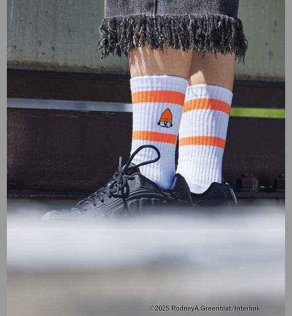 ABAHOUSE「【Parappa The Rapper&times;LAROUTE】パラッパ ラッパー /」|ソックス|