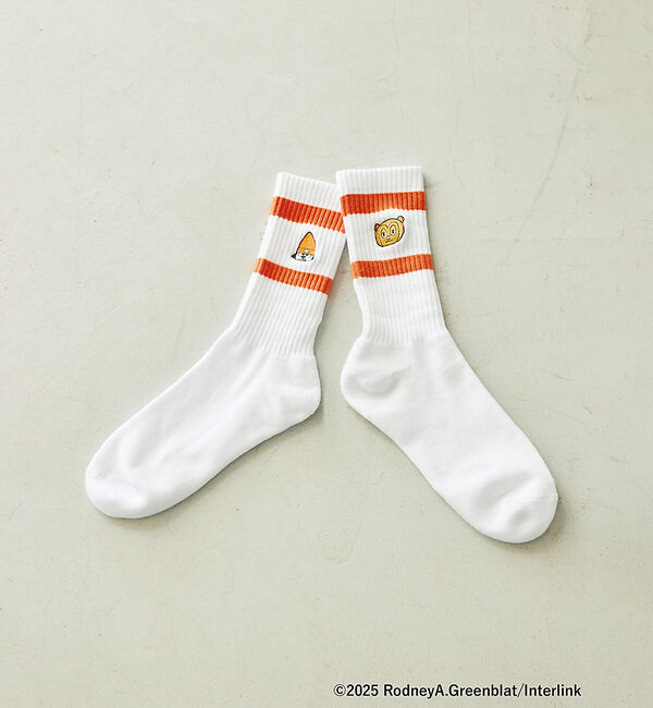 ABAHOUSE「【Parappa The Rapper&times;LAROUTE】パラッパ ラッパー /」|ソックス|