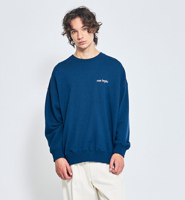 ABAHOUSE「cafe graphic バックプリント スウェット オーバーサイズ / ユニセ」|スウェット・ジャージ|